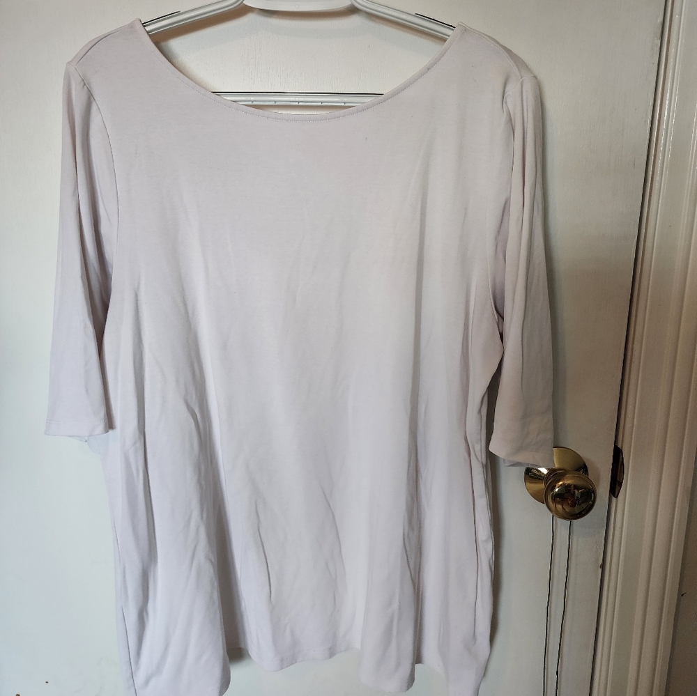 Women's Old Navy white ballerina back top XXL